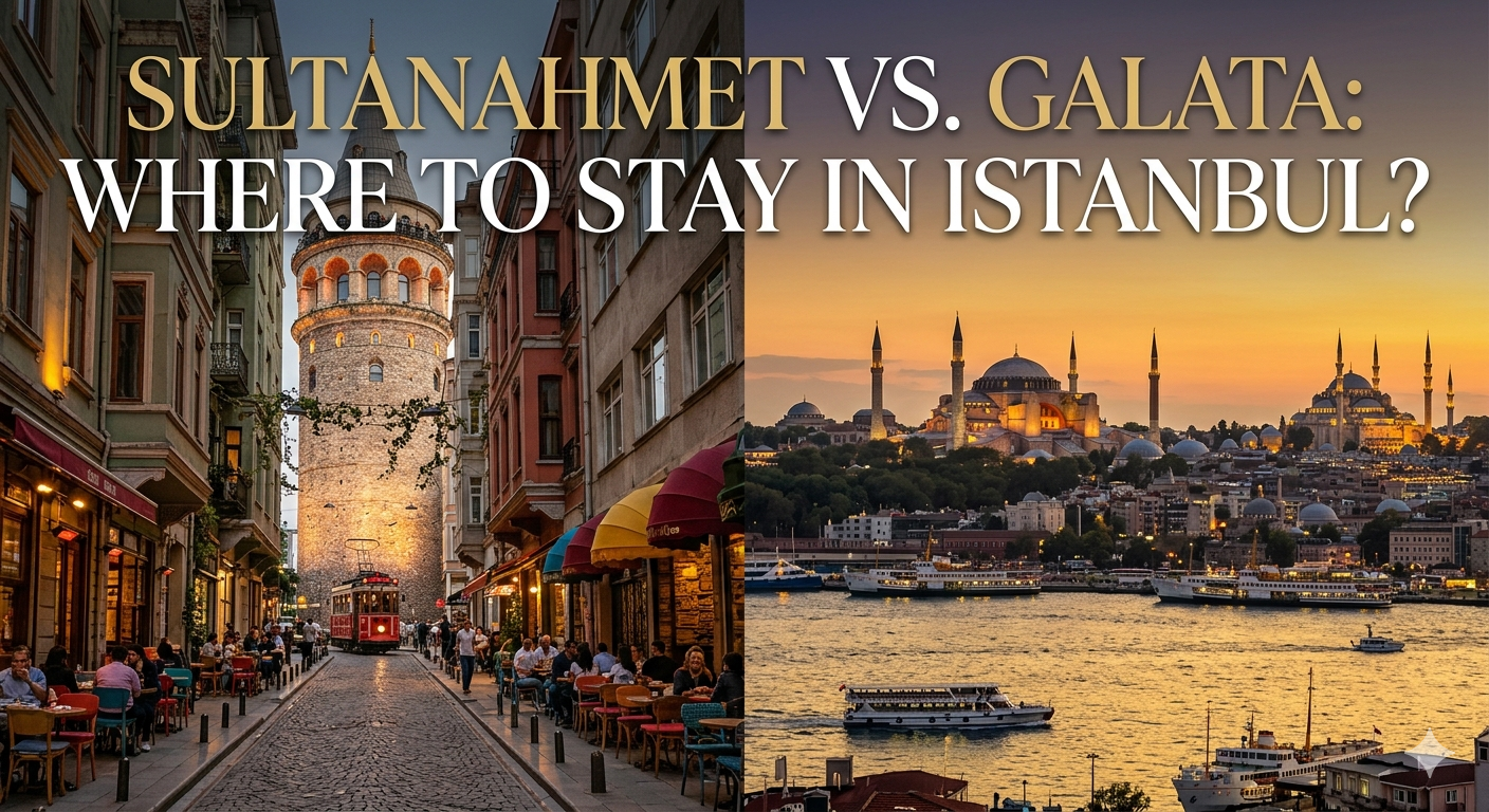 Sultanahmet Old City vs Galata district comparison for tourists Istanbul
