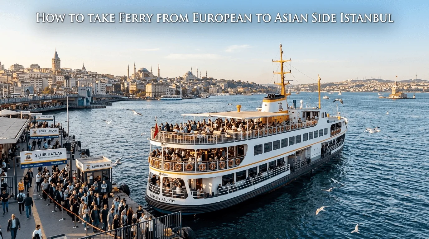 Ferry in Eminonu